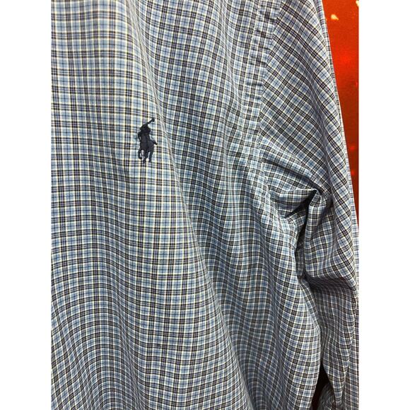 Ralph Lauren Mens Black Label Button-Down Classic Fit Shirt Size 17 32/33 - Picture 4 of 10